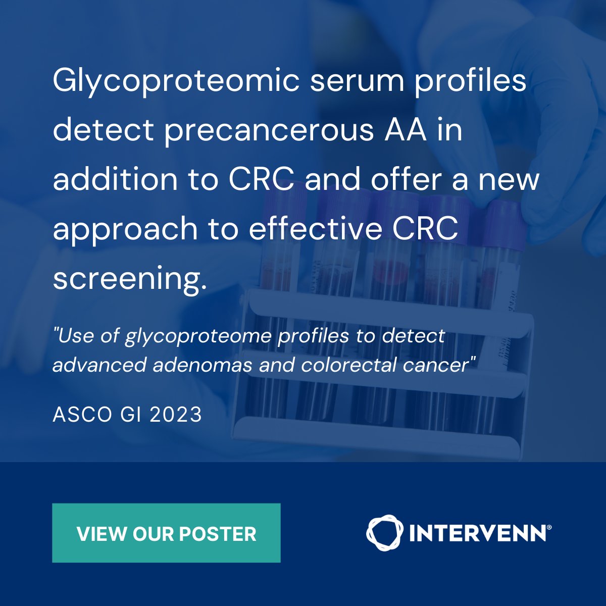 InterVennBioSci's tweet photo. Glycoproteomics serum profiles detect precancerous #AdvancedAdenomas in addition to #ColorectalCancer. View our #ASCOGI2023 Poster to discover how #glycoproteomics offers a new approach to effective CRC screening.
https://t.co/nUNPqiZpUH
#InterVenn https://t.co/HCLX4vKc6P
