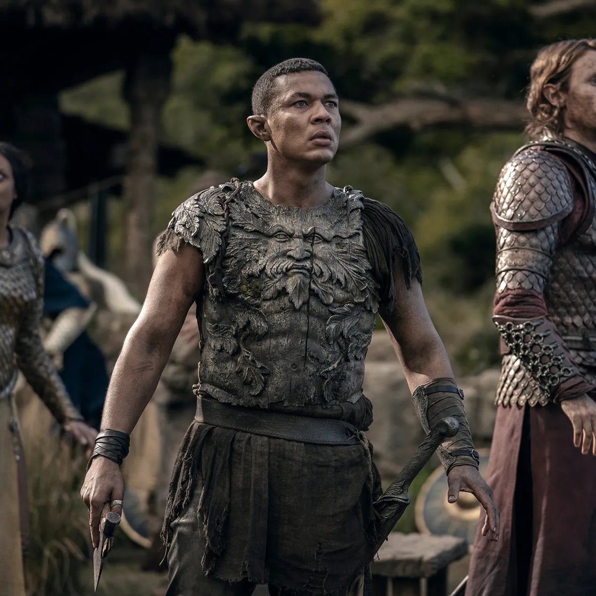 DiverseTolkien's tweet photo. Happy Black History Month #RingsOfPower fandom. This is the first time we can celebrate legit black Tolkien characters on the big screen.  Like do you know how amazing that is? I've included them below, but let me know if I missed any. Hoping for more representation soon https://t.co/JjFCYsaWKI