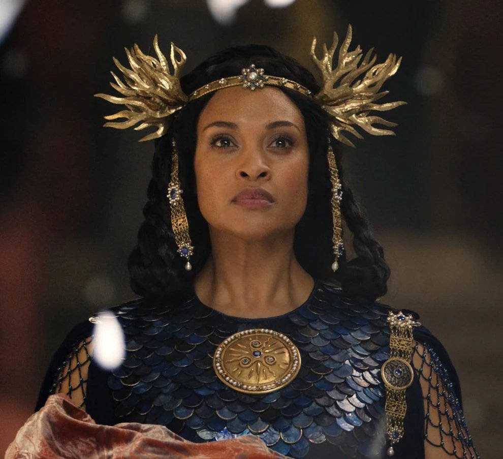 DiverseTolkien's tweet photo. Happy Black History Month #RingsOfPower fandom. This is the first time we can celebrate legit black Tolkien characters on the big screen.  Like do you know how amazing that is? I've included them below, but let me know if I missed any. Hoping for more representation soon https://t.co/JjFCYsaWKI
