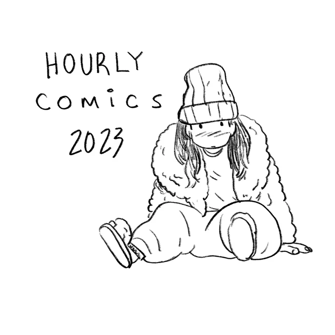 One of my fave days of the year, #hourlycomicday #HourlyComicDay2023 but I'm feeling a little under the weather, so let's see how much I get done. Follow this thread for my comics today. 