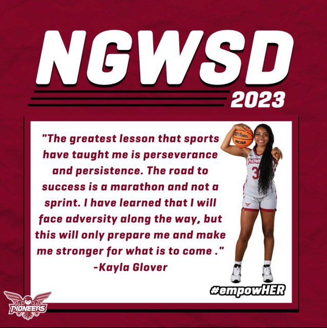 Happy National Girls and Women in Sports Day! #NGWSD