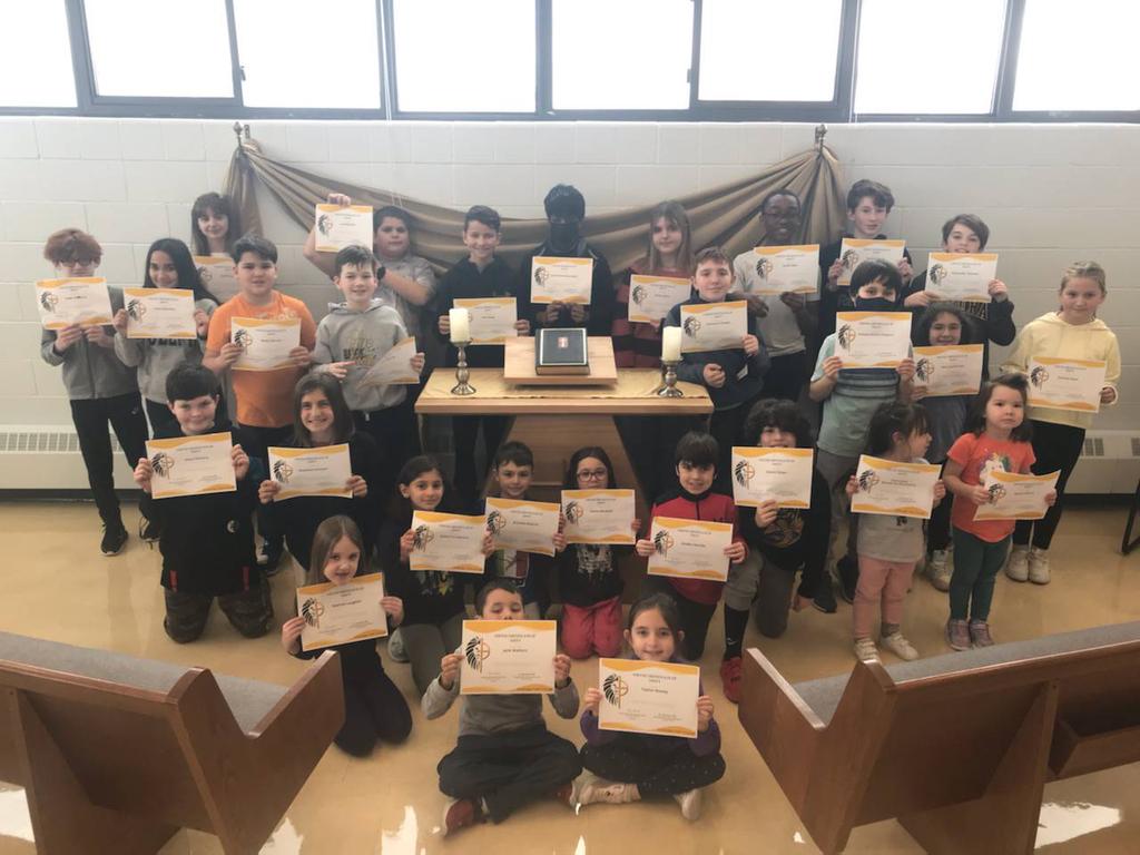 StJeromeCES's tweet photo. Our virtue award winners for January! Our school is proud of the UNITY we create when we come together as a community.
@DomenicScuglia @laurasawicky @ElizabethCrowe_ https://t.co/vt7a3ttVEF