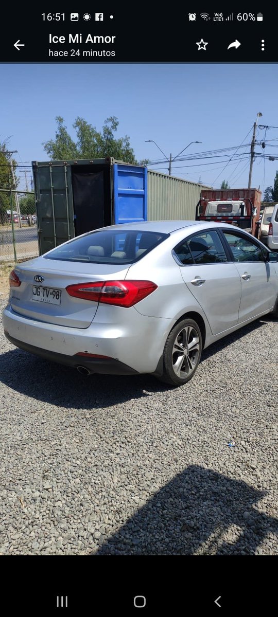 MichiPug's tweet photo. Auto robado en puente alto kia cerato color gris Patente GJTV98 @puentealtonline @puentealto_pald @Carabdechile @germancodina @GabrielBoric @PDI_CHILE https://t.co/TDldEJsNwA
