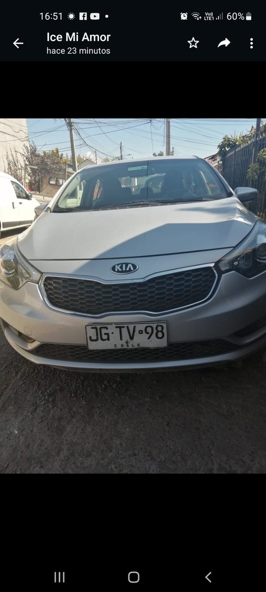 MichiPug's tweet photo. Auto robado en puente alto kia cerato color gris Patente GJTV98 @puentealtonline @puentealto_pald @Carabdechile @germancodina @GabrielBoric @PDI_CHILE https://t.co/TDldEJsNwA