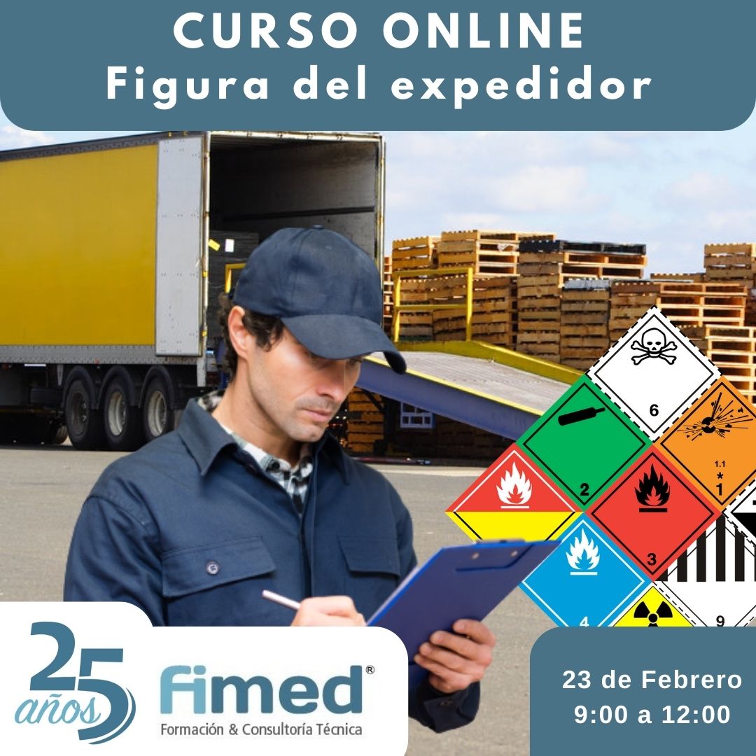 ¿Eres empresa expedidora o consejero de seguridad de mercancías peligrosas?

Esta información te interesa mucho:.
Curso Online - FIGURA DEL EXPEDIDOR.
23 de febrero de 2023.
09:00 a 12:00. 

 ➡ bit.ly/3XSNQuw

#mercanciaspeligrosas #ADR #consejerodeseguridad #expedidor