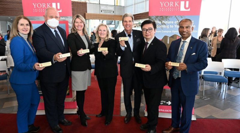 York U celebrates milestone, significant gift. ow.ly/LYC450MH9wk