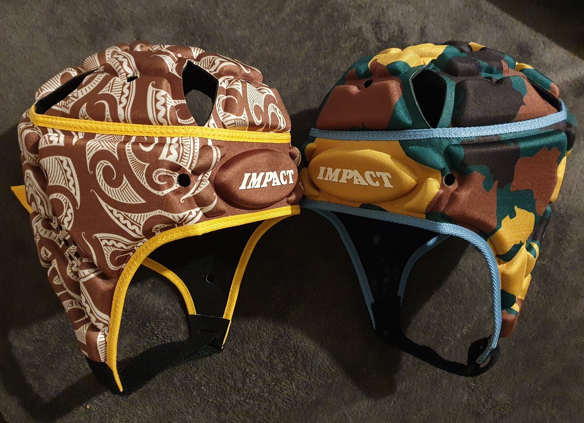 hart_samurai's tweet photo. Really grateful for this two awesome customed designed scrumcaps by @ImpactRugbyUK keep your head safe in style
#headgear #scumcap #headguard #rugby #rugbyunion #impactrugby https://t.co/LMCOoLNAEa