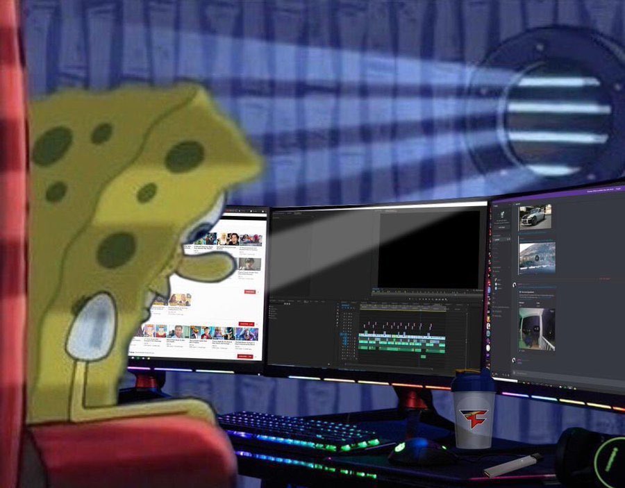 me at 3am after i finished my rust wipe and am now trapped in the software editing til forced..