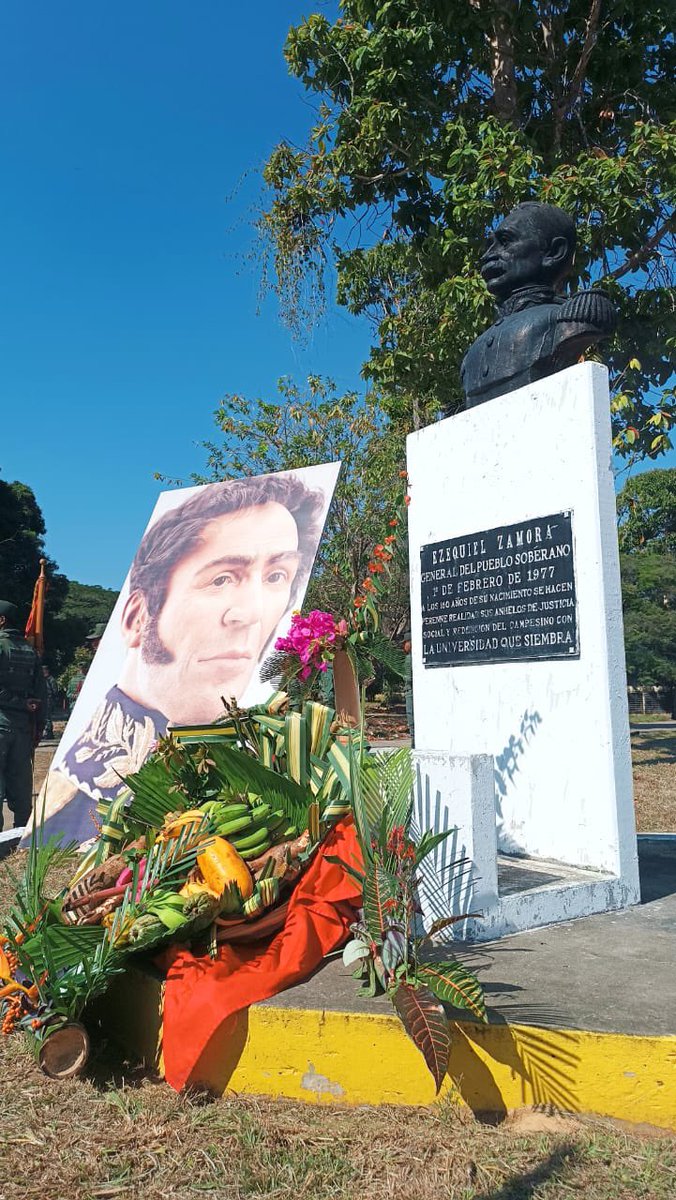 dhernandezlarez's tweet photo. Con realidades rendimos tributo a los sueños de grandeza de Zamora en esta tierra de hombres y mujeres libres y virtuosos ! 
#FANB https://t.co/f2ILwNNGar