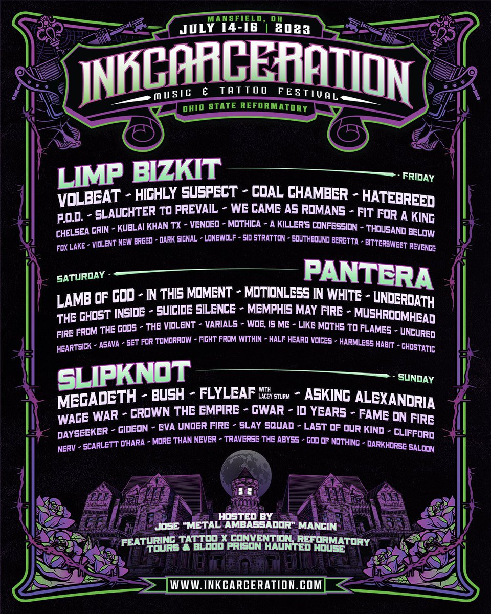 MorethanNeverB's tweet photo. Oh hey, @InkcarFestival 2023 is gonna be brutal. See you lovely people on Sunday. 😎 https://t.co/xjNstJ9nLe