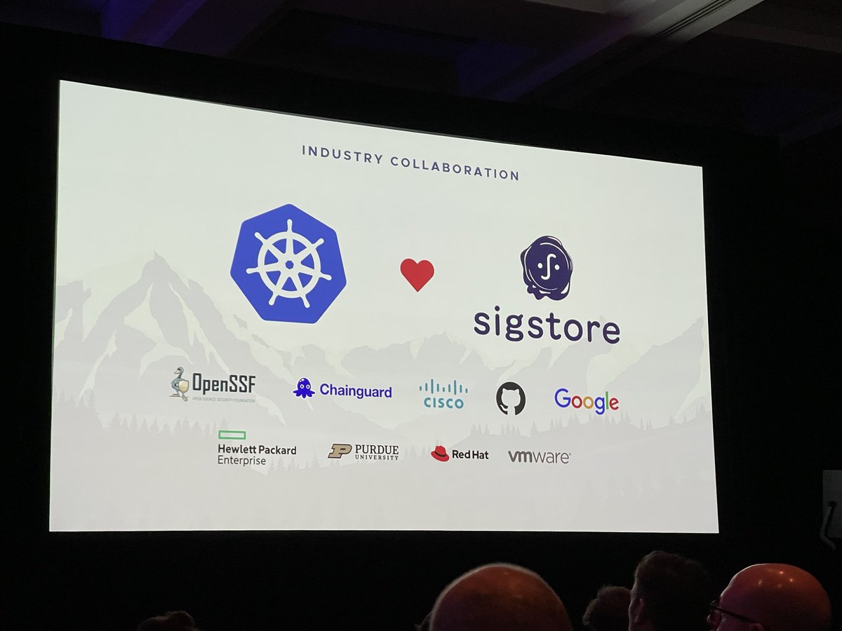@projectsigstore at #CloudNativeSecurityCon ❤️