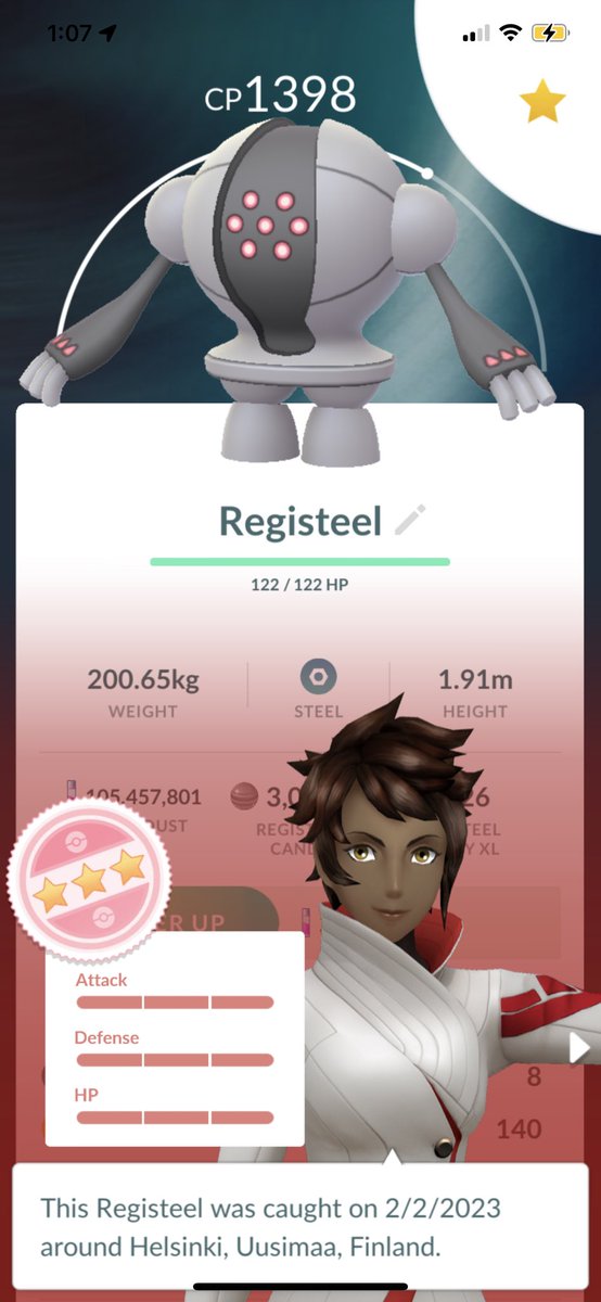 Cloudy9Pokemon's tweet photo. Been so busy with work, not much time for me to raid. Never too late to post these Hundos from the following raid hours from @KrisSadowski @111101011_ @Beerzonline and Sir Pajunkissat for the Hundos, thank you everyone 💕 https://t.co/KFVVLNLkNw