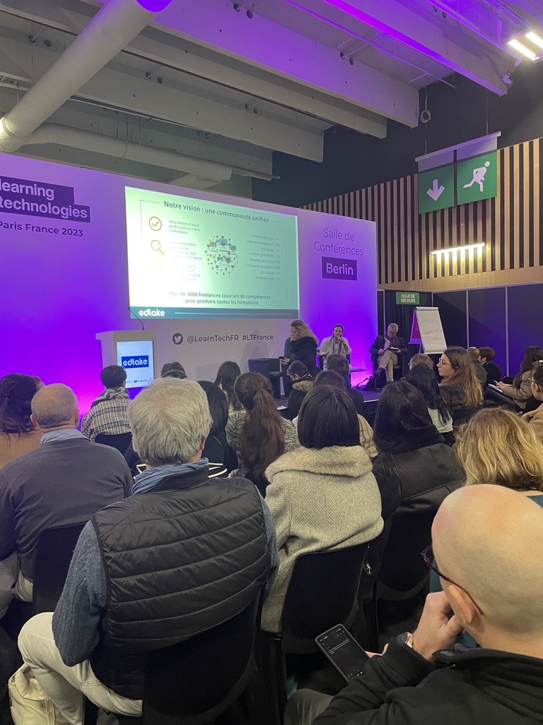 Une première journée bien remplie au salon Learning Technologies France ! 👨‍🏫

La bonne nouvelle, c'est que nous serons encore là demain, toujours au stand P42. 😉