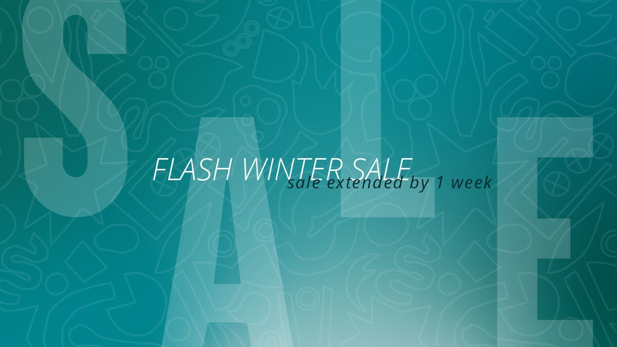 Our big winter flash #sale has been extended!

Now ending 07/02/23 for a full extra week of dicsounts with new offers being added all the time.

bit.ly/3qYgeO2