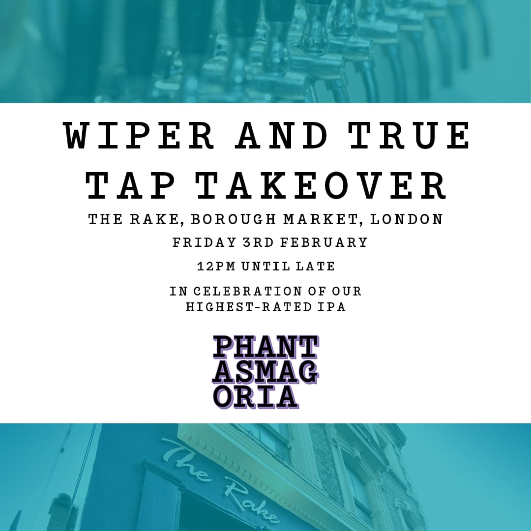 Rakebar's tweet photo. This Friday we'll have the amazing @WiperAndTrue taking over our taps from lunchtime so come along and start your weekend off in style!
#Rakebar #BoroughMarket https://t.co/ufcGJ0NzLN