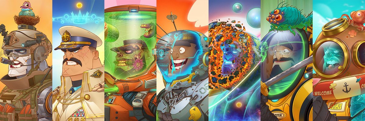 admdao's tweet image. Are you guys familiar with Buster Ranger?
Buster Ranger - plunge into the year 2080, when aliens stole all the water and chaos reigned on the planet!
🎁 Raffle 5 WL
1️⃣ Follow @Buster_Ranger and @admdao
2️⃣ 💗 & RT 🔁
3️⃣ Tag 3 friends
Good luck 😉