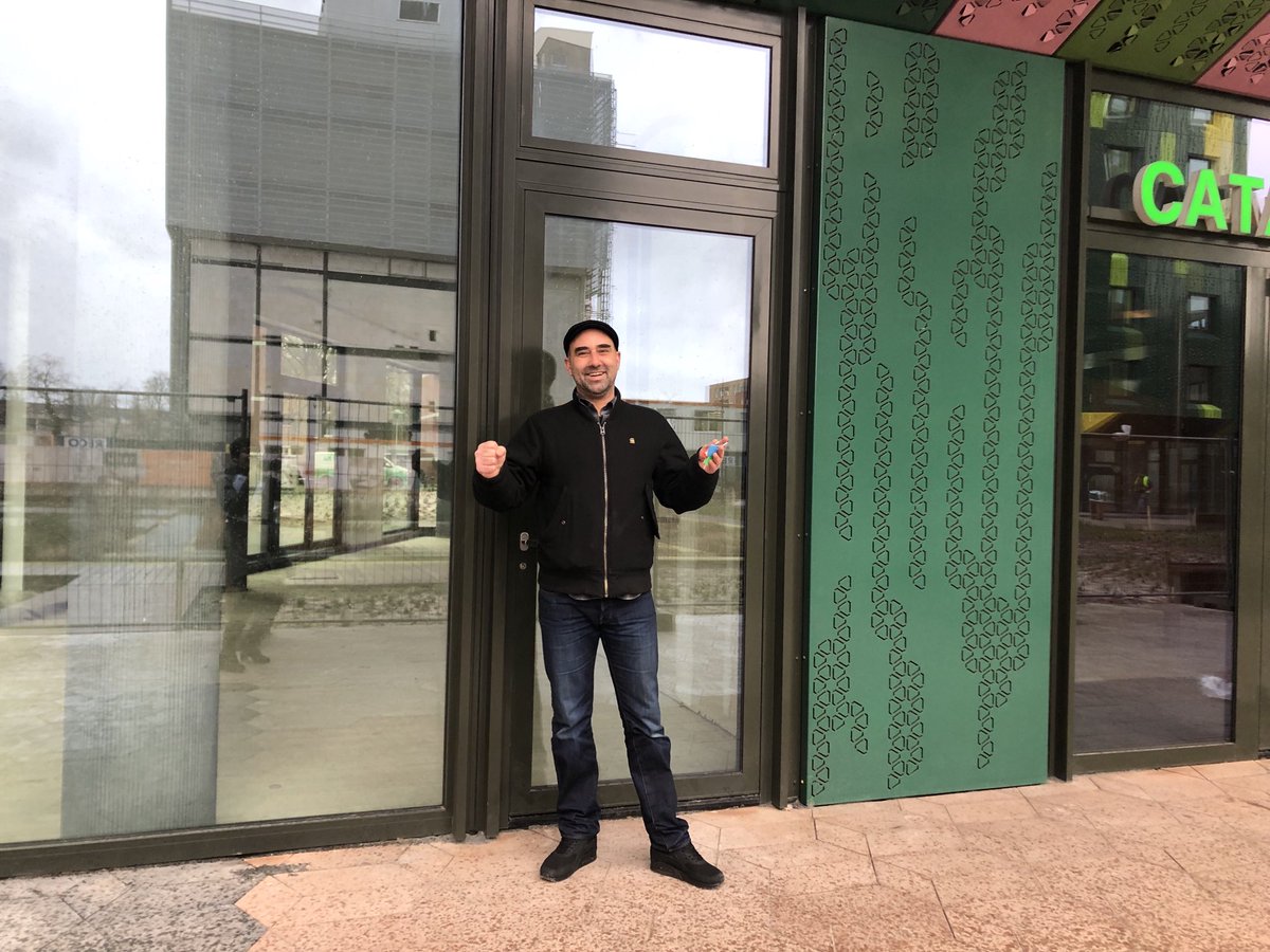 Vandaag de horecaruimte in gebouw Catalpa op De Kwekerij fase II opgeleverd aan café Kweekvijver. Nu afbouwen en over een paar maanden open!