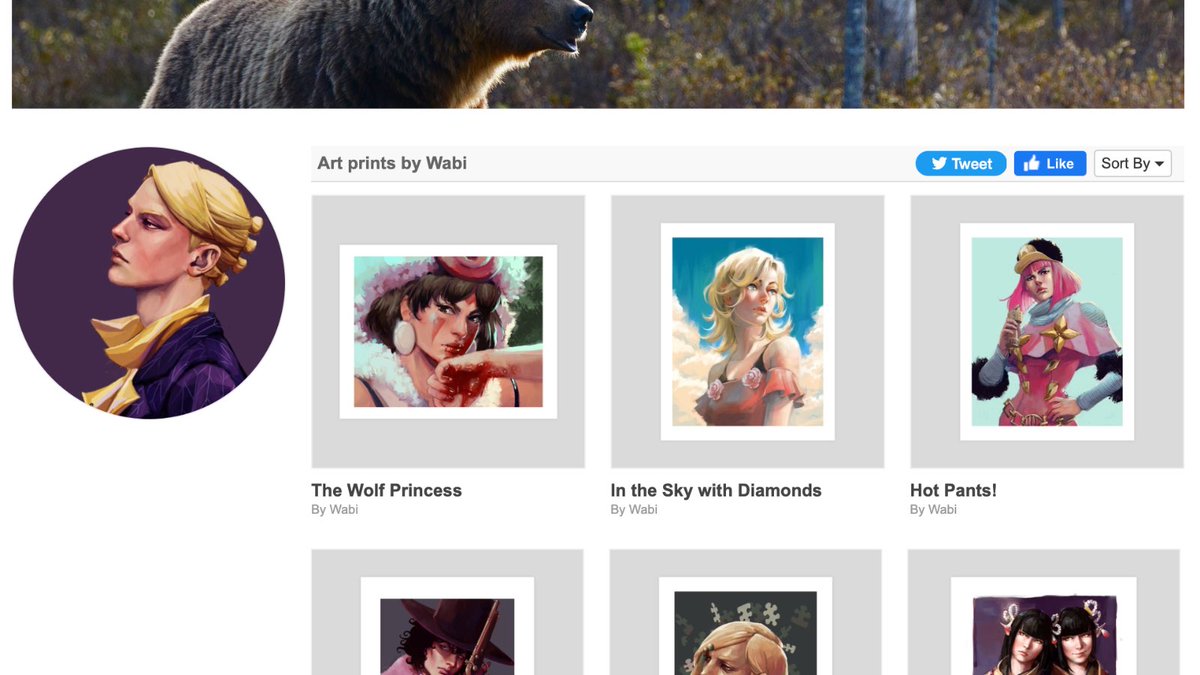 Hiiii i updated my INPRNT store! Check it out if you want prints of my stuff :))
Code CYMUQY gets you 10% off until Feb 10. 

inprnt.com/gallery/arugul…