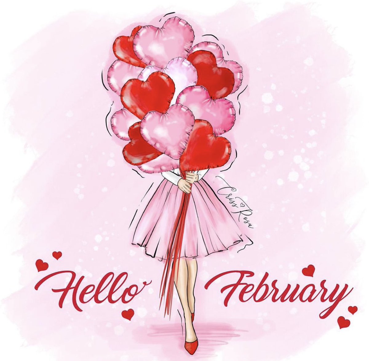 New month 💕🤗 Hello February ☕️🐾🤗🎶 #February2023 #February #February1