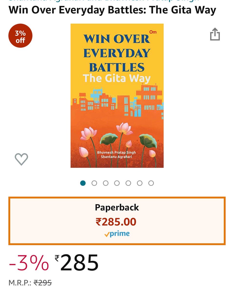 shantanu00's tweet photo. My First Book ๐:WinOverEverydayBattles
https://t.co/69Uc30RwjN
#WinOverEverydayBattles
#BhagwatGita
#SelfHelp
#Spirituality
#Lifestyle
#OmBooksInternational
#TheGitaWay https://t.co/HUdwblssiG