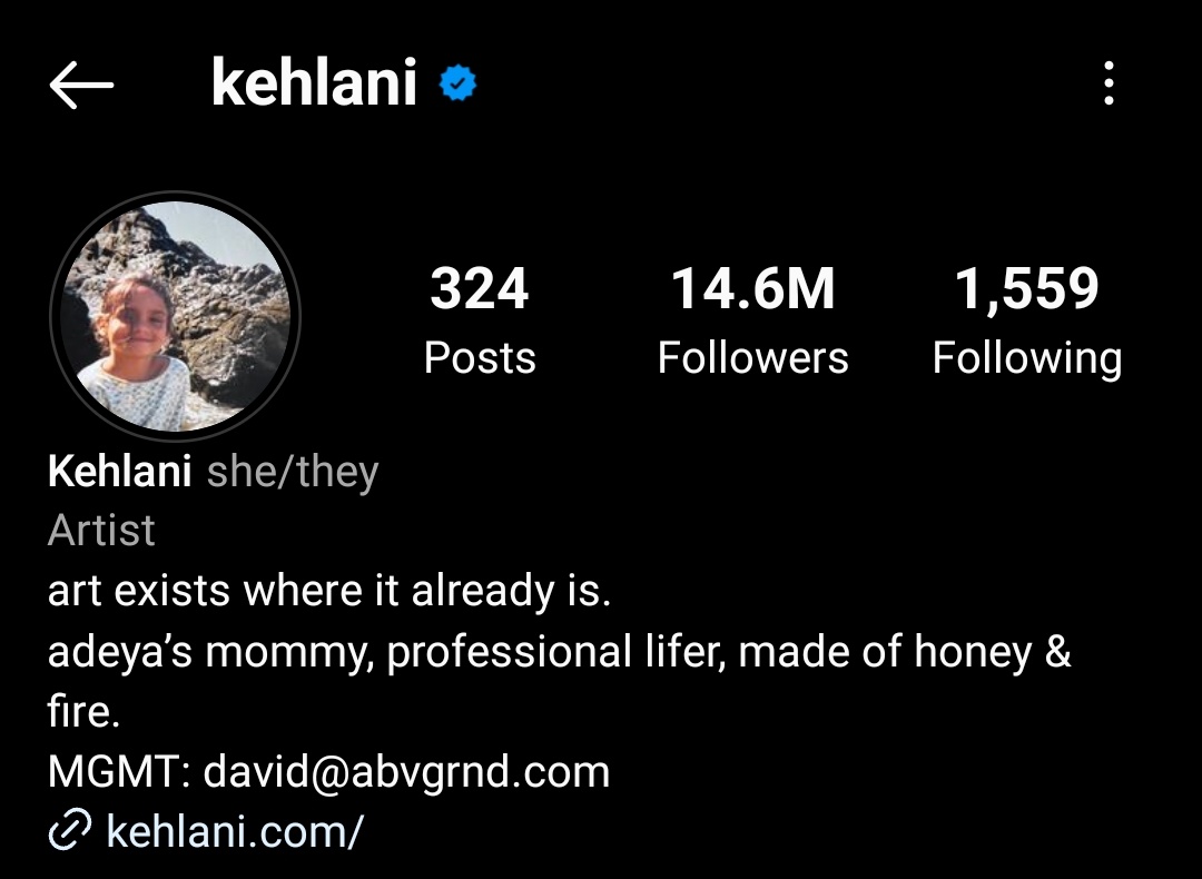 Xtra318's tweet photo. American singer, songwriter, and dancer, Kehlani followed XG on Instagram!

#XG #XGALX @XGOfficial_ https://t.co/JYmwKDtjGV