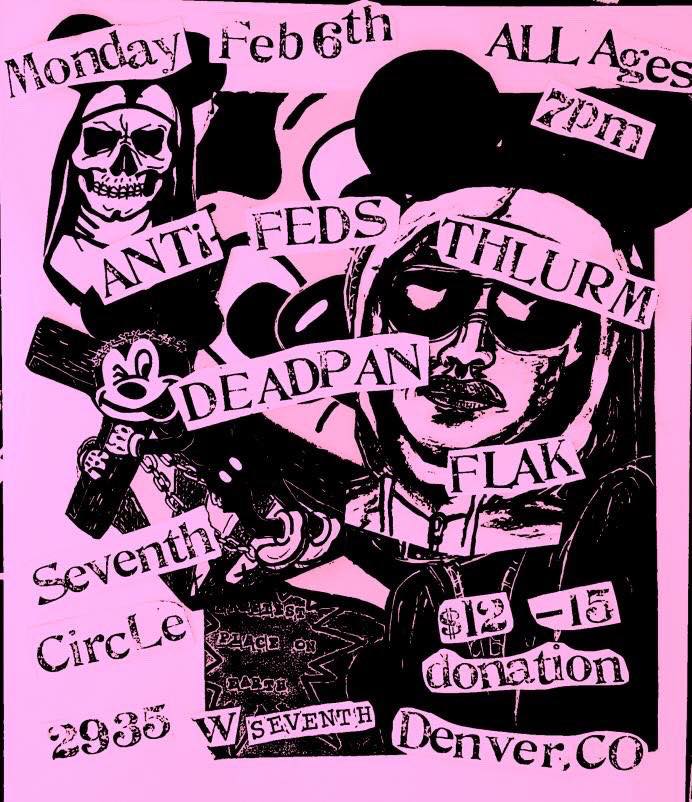 February 6th. 7:00PM. Don't be late.