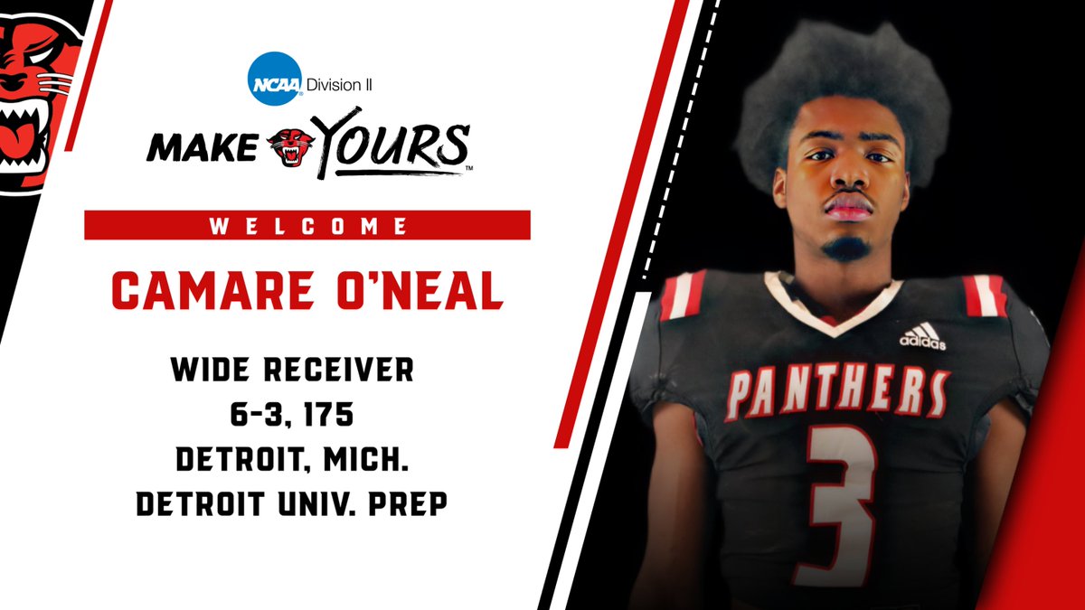 DUAthletics's tweet image. Football Signing

Congratulations to Camare O'Neal on his commitment to compete in football at Davenport University! O'Neal comes to Grand Rapids from Detroit University Prep in Detroit, Mich.

#DUWork