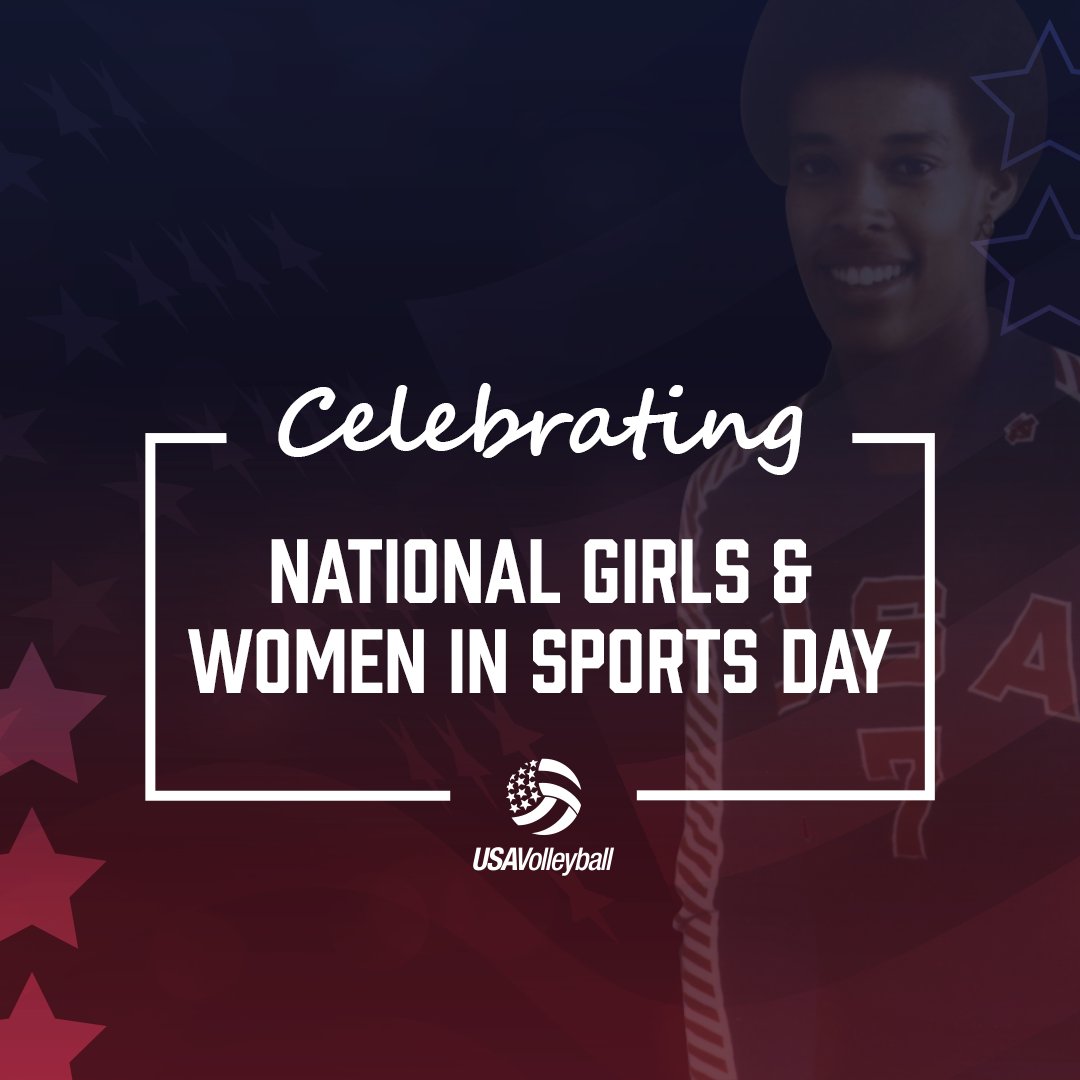 usavolleyball's tweet photo. Today is National Girls and Women in Sports Day, which began in remembrance of Olympian Flo Hyman for her leadership in promoting equality in women's sports.

In 1986, Flo (31) passed away while playing in Japan. Join us in celebrating Flo's legacy. #NGWSD #BlackHistoryMonth https://t.co/R4LCE3ZGQK