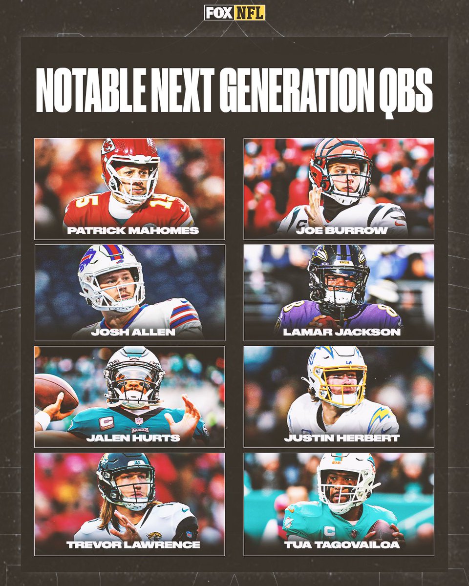 NFLonFOX's tweet photo. The future of the NFL is in good hands. https://t.co/cLsyJk8yBd