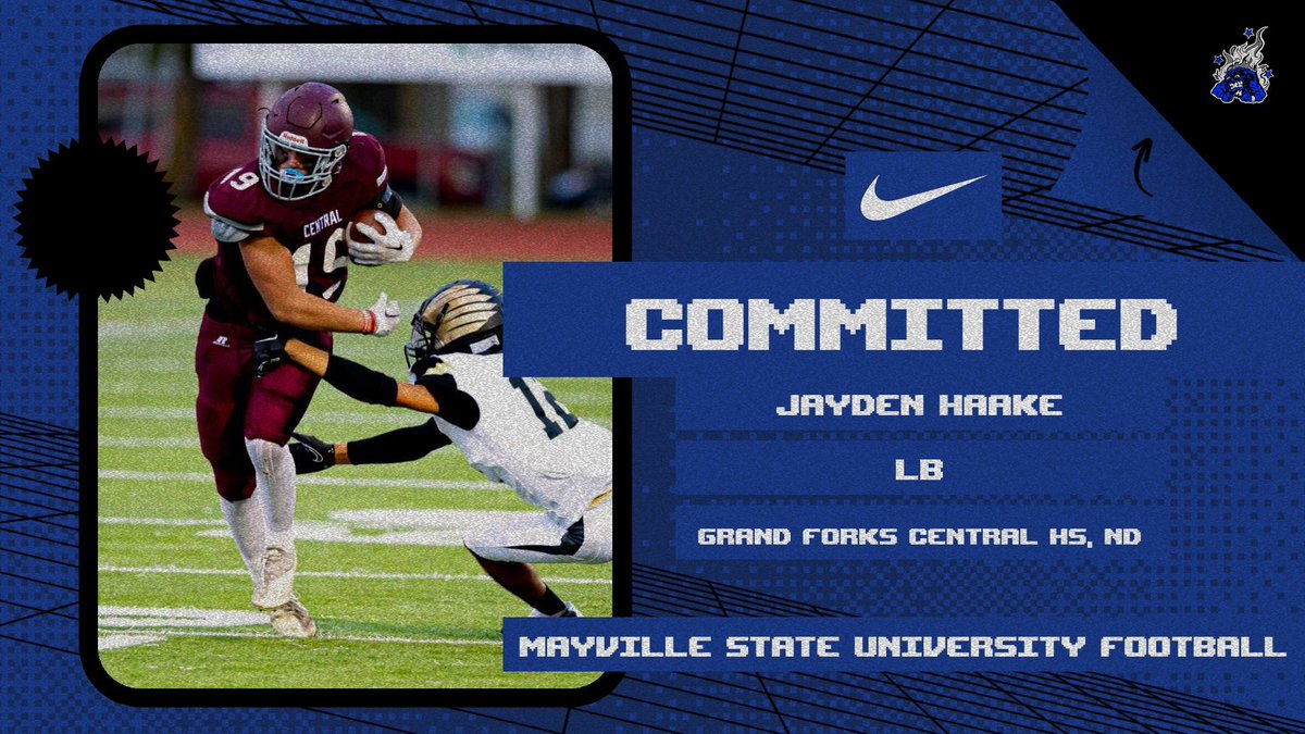 "Excited to add a versatile playmaker to our Defense. Can't wait to watch Jayden grow within our program over the next four years." - <a href="/coachlarsonmsu/">Rocky Larson</a> <a href="/HaakeJayden/">Jayden haake</a> #2ollM3ts
