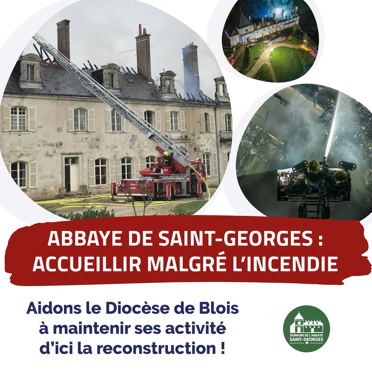 ⏳ J-1 pour soutenir l'Abbaye de Saint-Georges 🙌

Déjà 99 soutiens et 74% de l'objectif ! 💥

Merci pour votre aide, qui permettra à l'abbaye de redevenir très vite un lieu de repos et de prière ! 💪
credofunding.fr/fr/incendie-ab…

#fundraising #levéedefonds #financementparticipatif