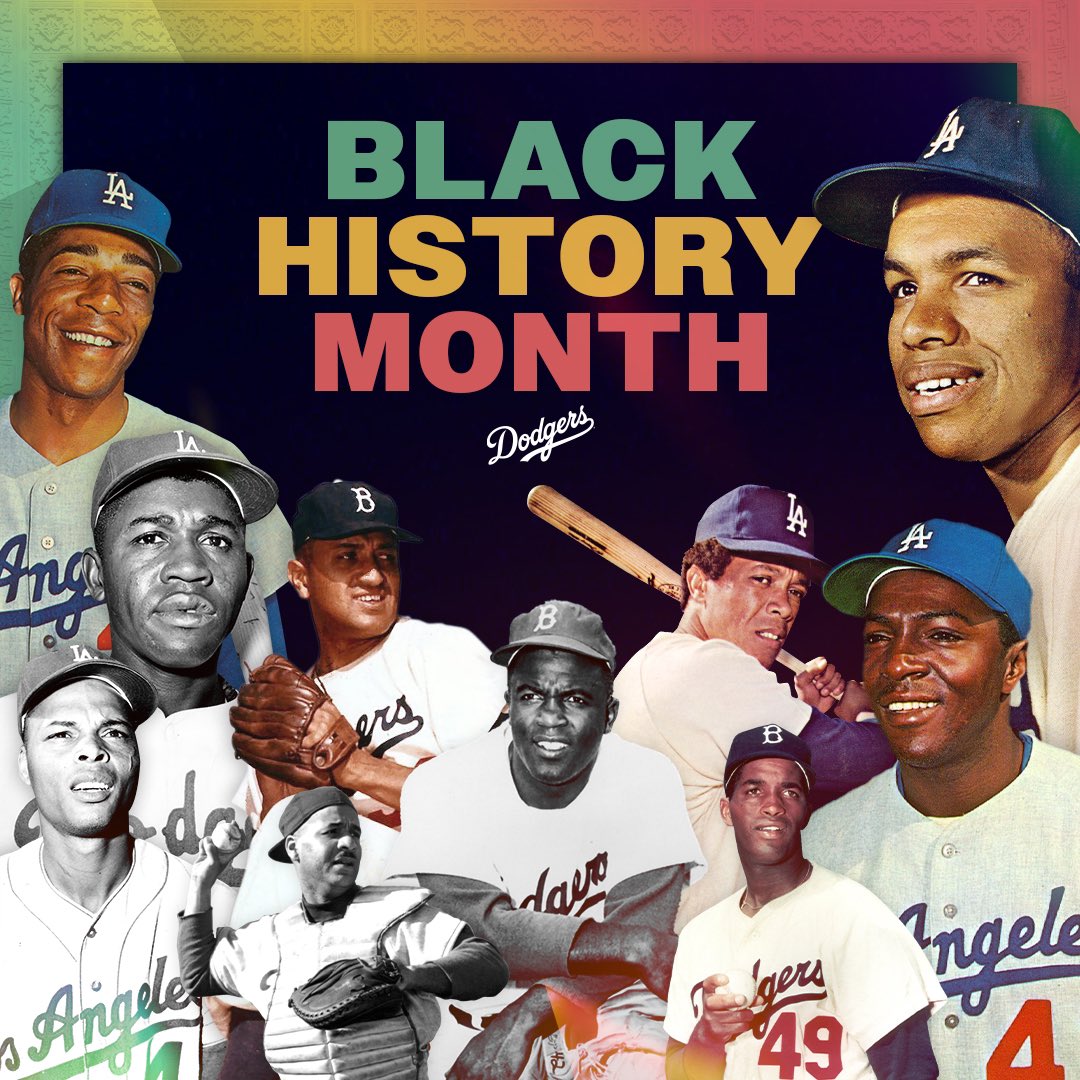 Los Angeles Dodgers on X: All month long, we celebrate #BlackHistoryMonth  and recognize the trailblazers who paved the way and the heroes of today  who continue to create legacies.  / X