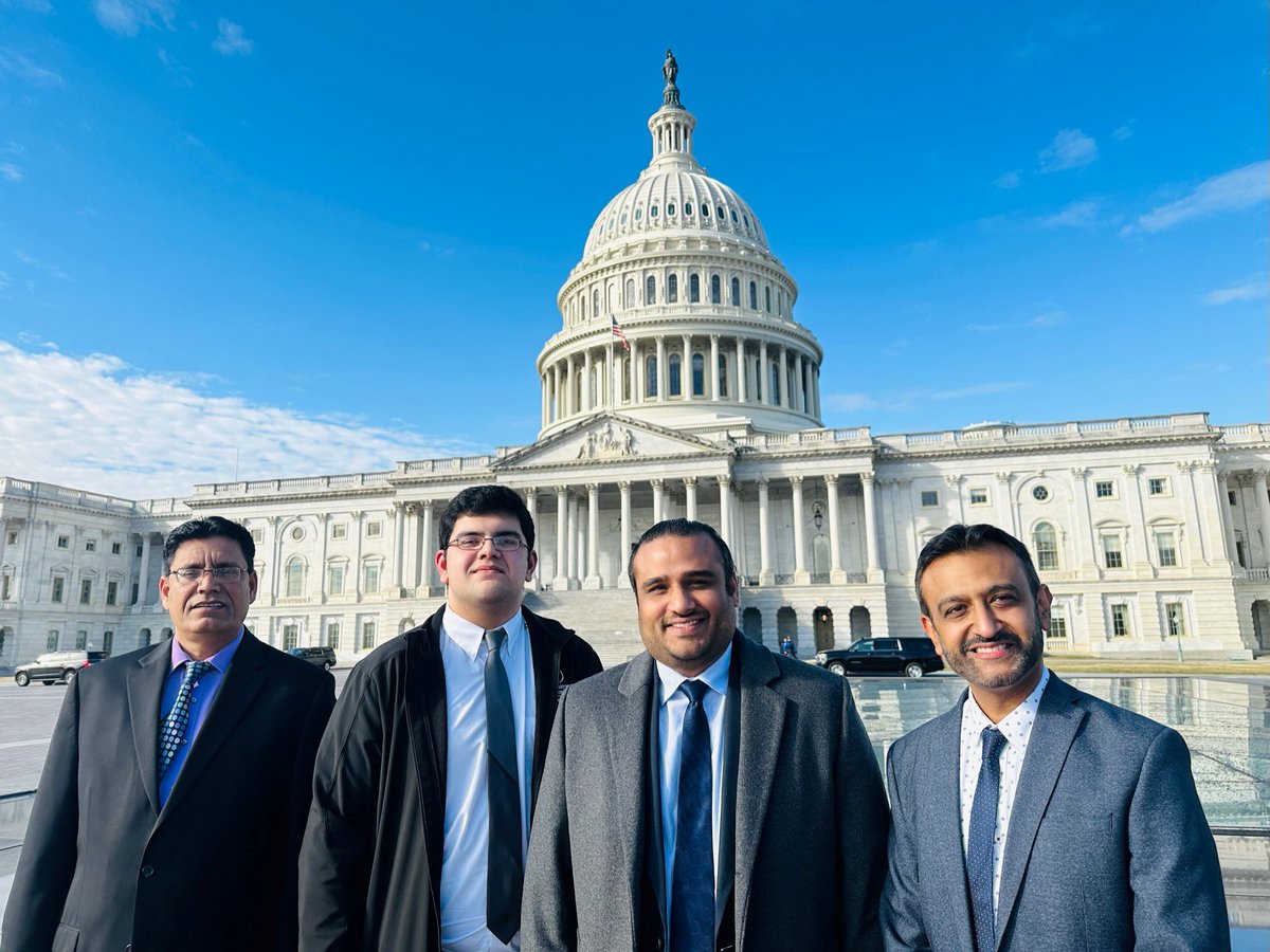 It was great to have Ummad Farooq, Saeed Mustafa and Waleed Saeed oin me in D.C. meeting with congressional leaders to speak about religious freedom. <a href="/TrueIslamUSA/">True Islam</a> <a href="/IRFSummit/">IRF Summit</a>