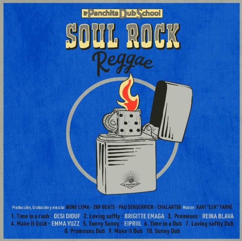 avuisona's tweet photo. #AvuiSona #LaPanchitaDubSchool de @lapanchitarec, que han presentat un nou LP amb 5 cantants de soul cantant sobre ritmes de reggae: #SoulRockReggae!

Elles són #DesireeDiouf, #BrigitteEmaga, #ReinaBlava, #EmmaYuzz i #Eipriil 💿🎶

https://t.co/b9H2sUU12p https://t.co/smWUjRB5hS