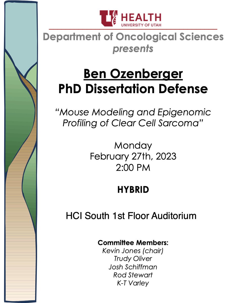 Ben Ozenberger, PhD tweet media