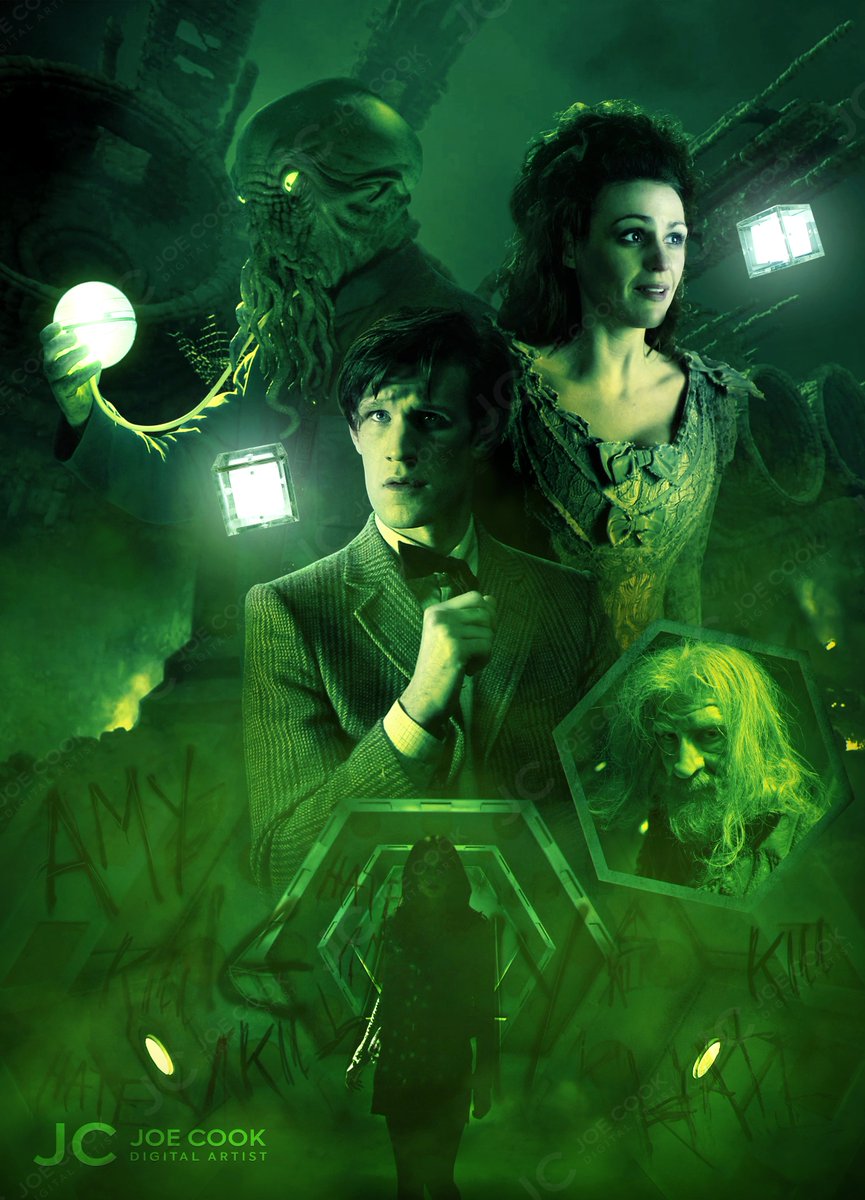 Cook11Joseph's tweet photo. "I just wanted to say... hello. Hello, Doctor."
BRAND NEW poster for one of my favourite episodes!
#doctorwho #mattsmith #karengillan #arthurdarvill #TARDIS #60thanniversary #digitialartwork #poster #doctorwhofanart https://t.co/kqeoa0B3VX
