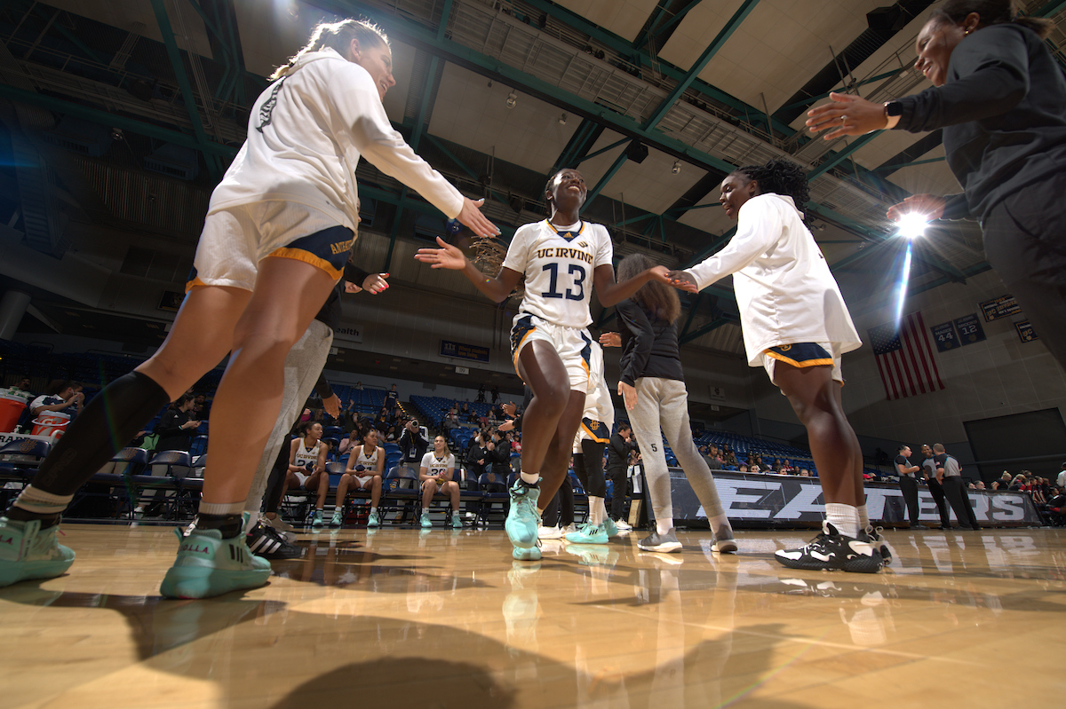 UCIwbb's tweet photo. Celebrating our student-athletes on National Girls &amp; Women in Sports Day💪 

#TogetherWeZot | #NGWSD https://t.co/T72MzNmgVZ