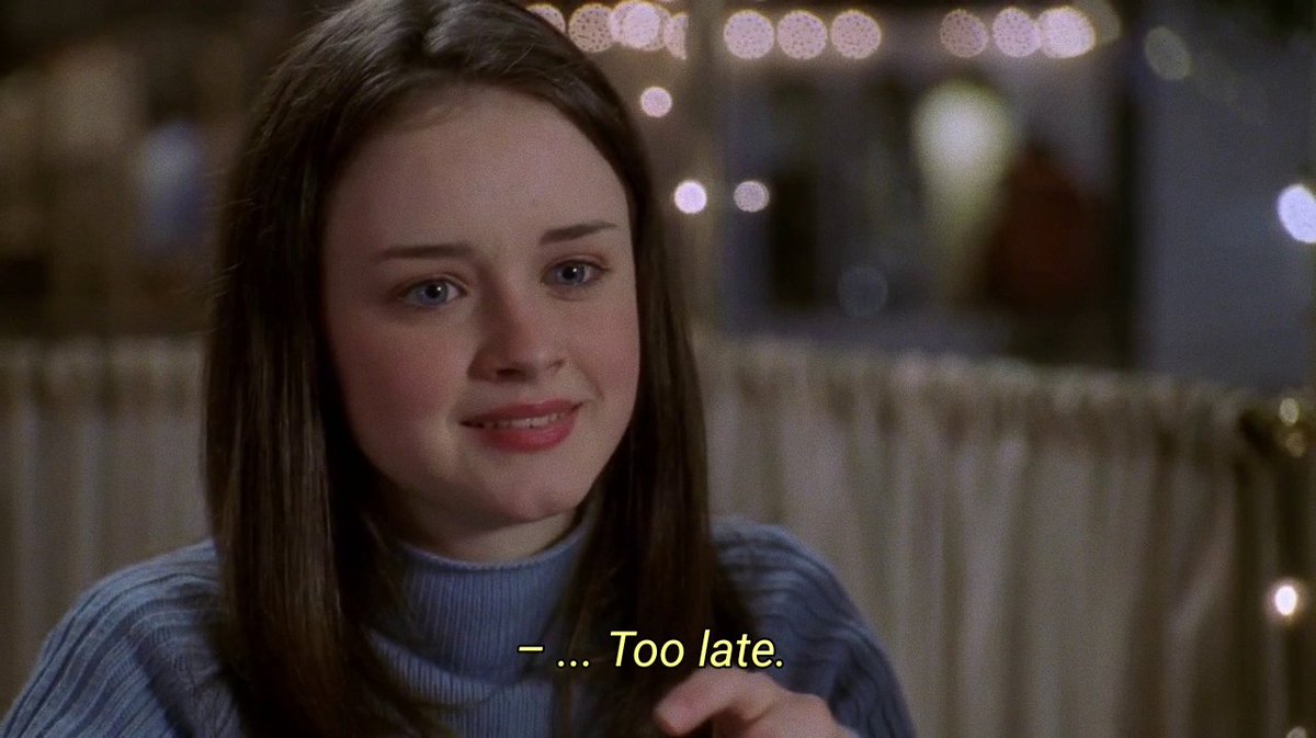 gilmore girls screencaps tweet media