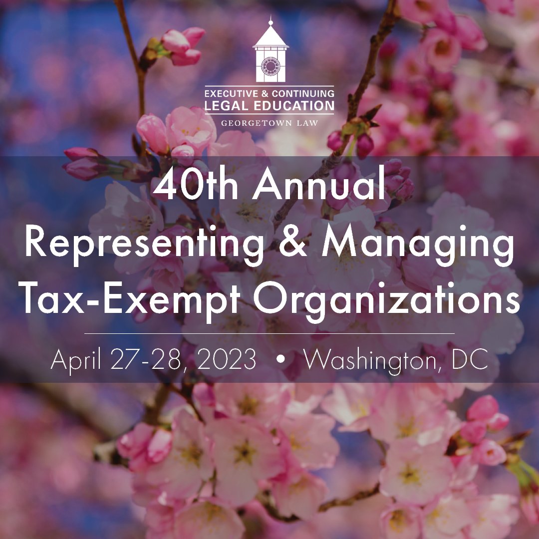 Georgetown Executive & Continuing Legal Education tweet media