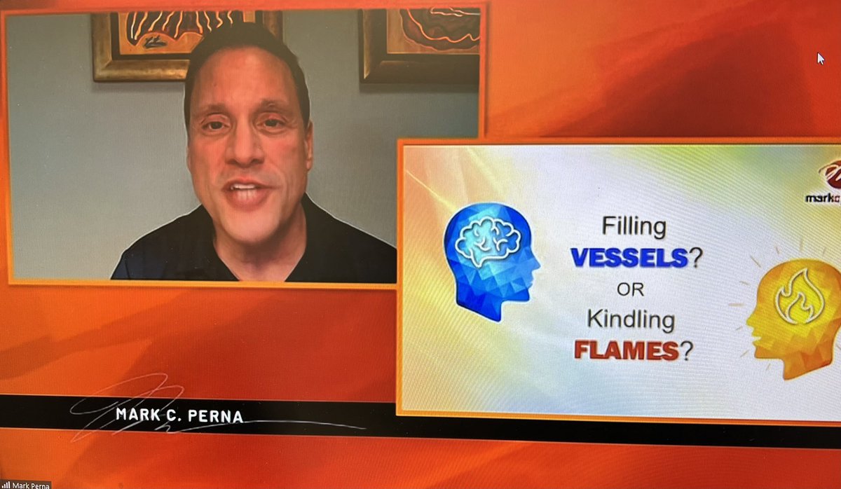 😮 “Gen Z is the first generation that will not allow you to fill their vessel until you’ve kindled their flame 🔥.” #studentengagement