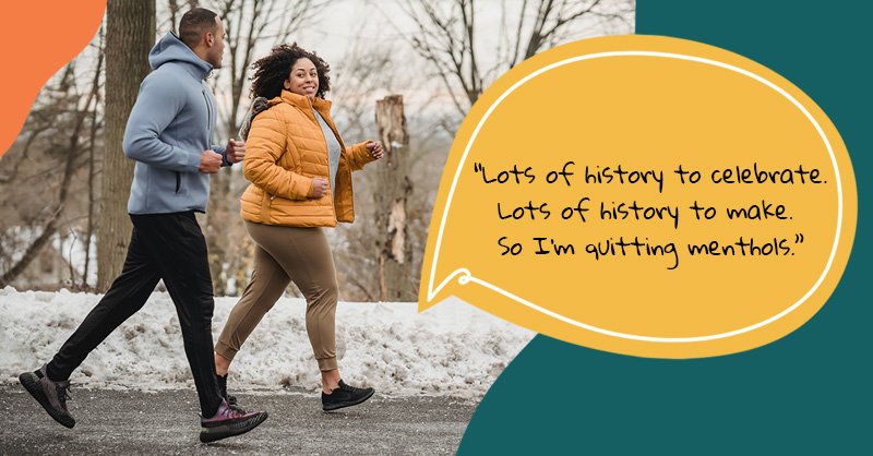 QuitPartner's tweet photo. Menthols make it easier to start and harder to quit, but https://t.co/ldU0XXjEbS can help. Plus, you may be eligible for a gift card if you try quitting menthols with support from a Quit Partner coach. Call 1-800-QUIT-NOW to learn more. https://t.co/rmSv4sAeYZ