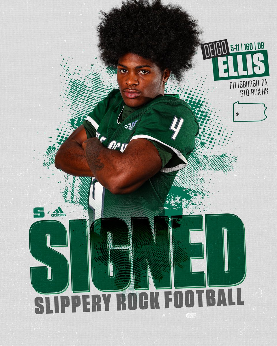 Rock_Athletics's tweet photo. FB: Welcome to The Rock, Deigo Ellis! Deigo is a two-time All-Conference cornerback from Sto-Rox High School. #RockNSD23

Signing Day Central: https://t.co/DjdGHVuUL0 https://t.co/aIpTPLZ2qv