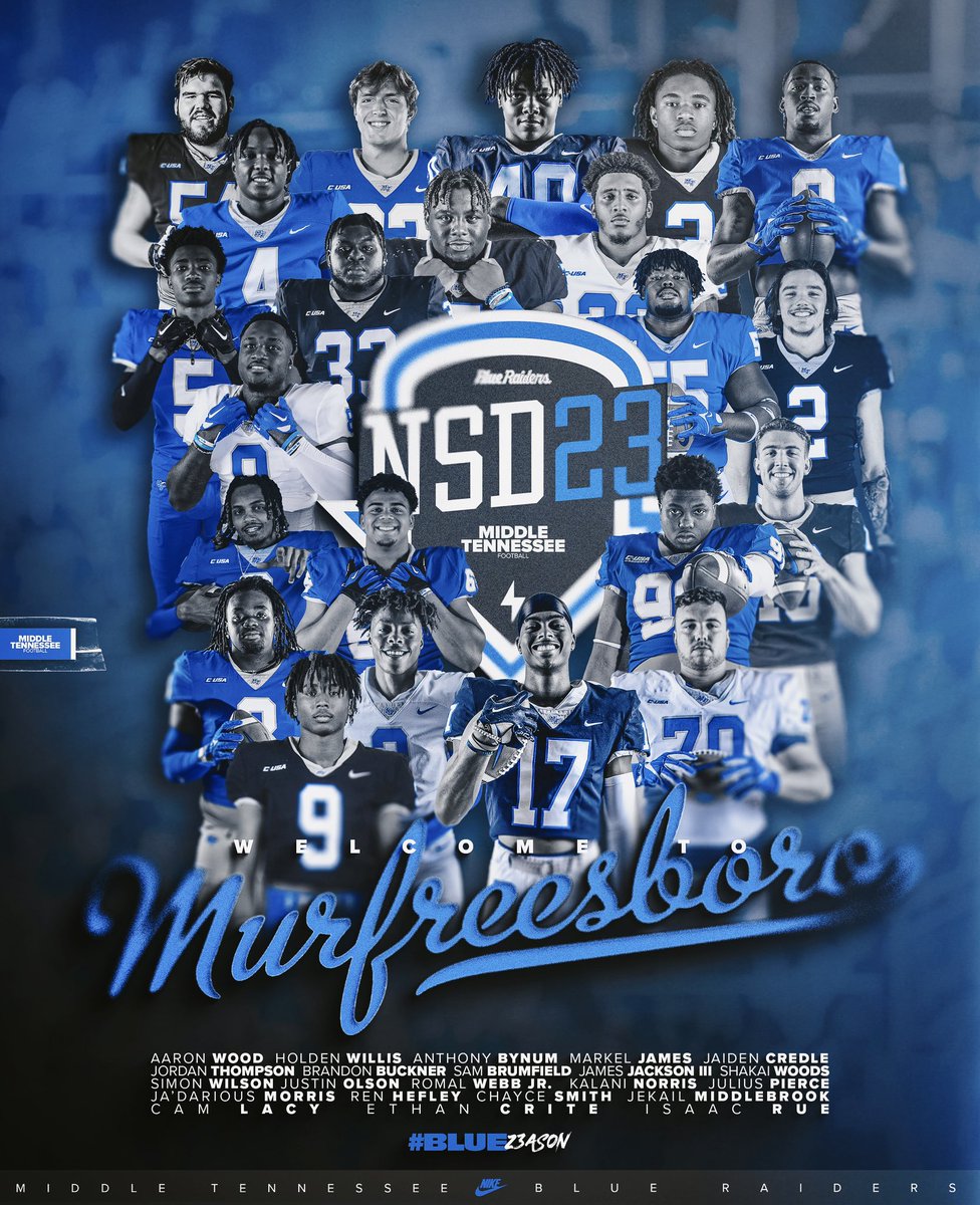 Whole Squad 😤 #BLUE23ASON 

#BlueRaiders #EATT