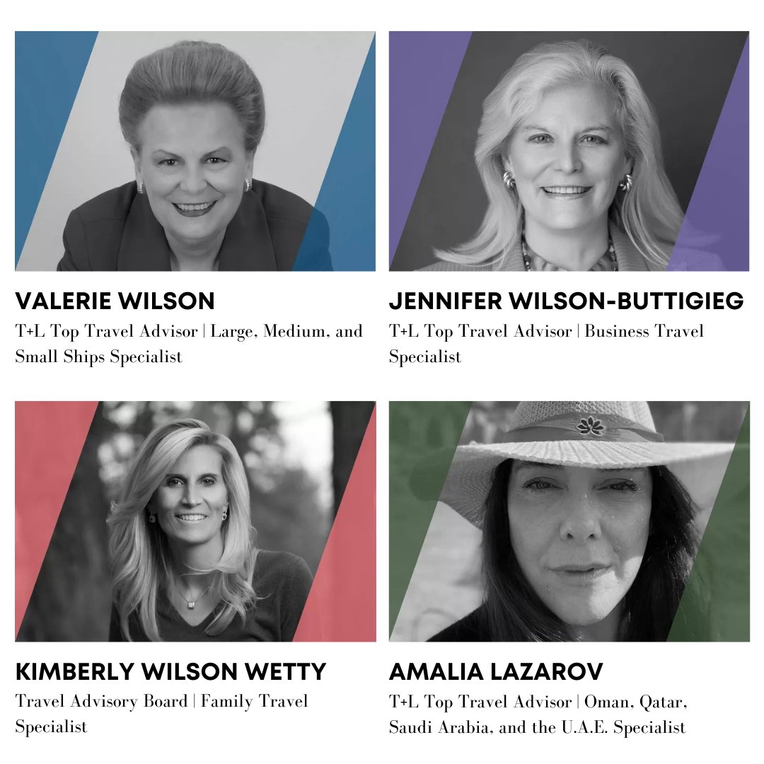 VWT_Travel's tweet photo. We are honored to have four VWT Travel Advisors featured on Travel + Leisure’s 2023 list of A-List Travel Advisors! 👏🏻

https://t.co/15OhXudHFV

#ValerieWilsonTravel #PowerofAccess #TravelandLeisure #TravelandLeisureAList #LuxuryTravelAdvisor https://t.co/chSkZEtg9w