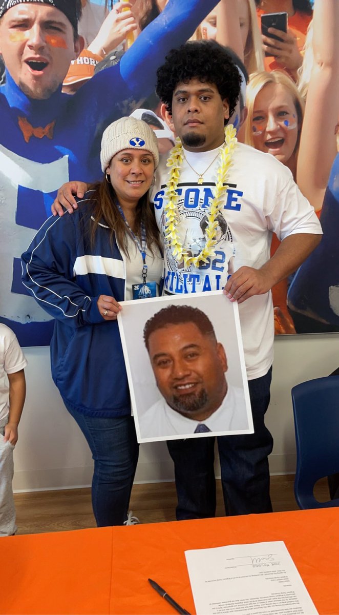 Its official 🔵⚪️ love to all my family,friends,teammates, and coaches throughout my life 💯 And to my beautiful mom…thank you for everything that you’ve done and for all the sacrifices that you made for me to get here 💙 #AG2G #GoCougs #CYU #JucoProduct #LongLiveBott