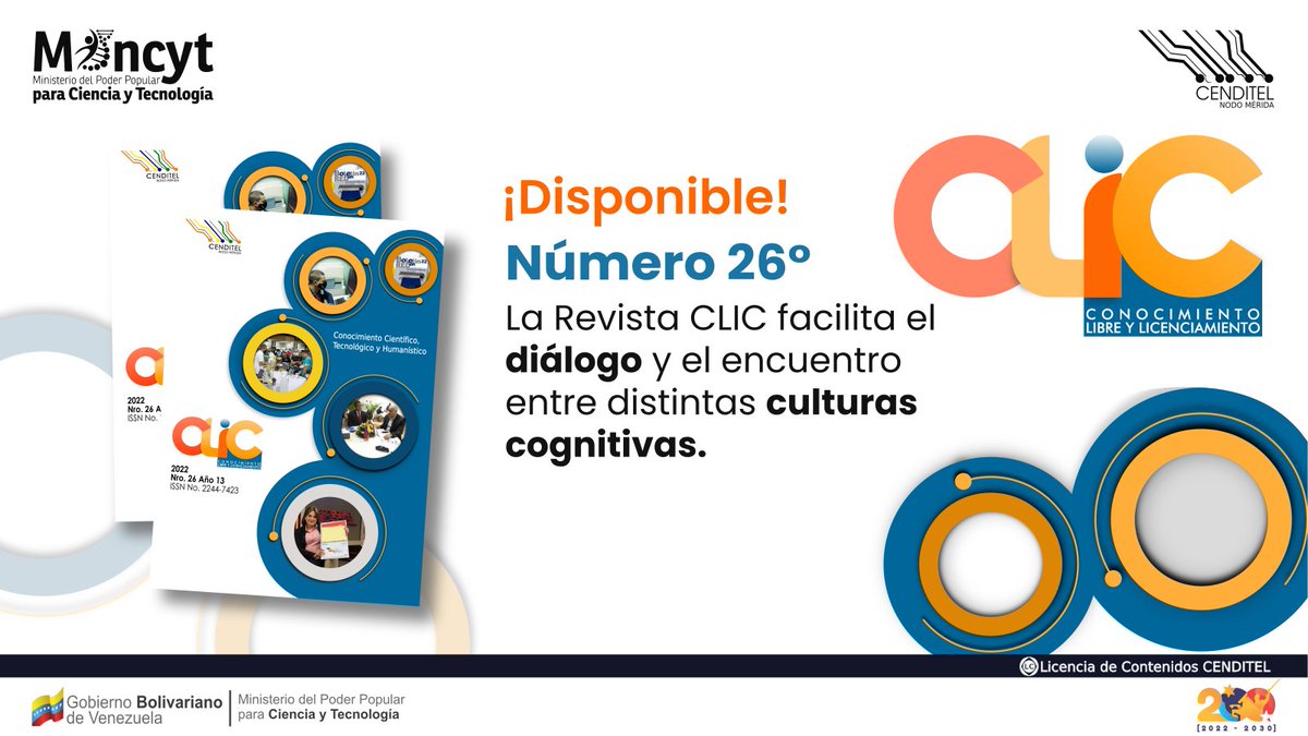 RevCLIC's tweet photo. Edición 26 de la revista #CLIC:

 ✅Ensayos sobre la creación de conocimientos 

Lee el ensayo de María Eugenia Acosta "Investigación desde la perspectiva transcompleja": 

https://t.co/vB8BNvD97X https://t.co/yH6Aq6YHrA