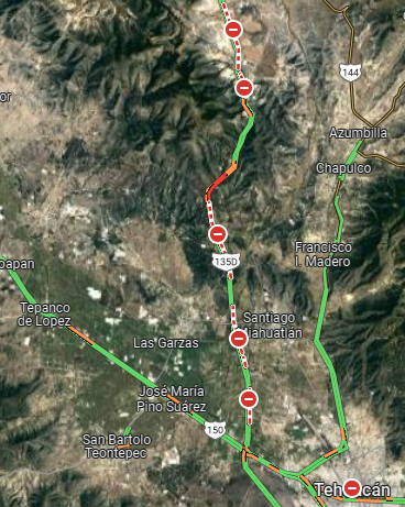 Monitorbru's tweet image. Tendrán alguna información del porque está cerrada la carretera PUEBLA-TEHUACAN? @CAPUFE @CNAC_GN @GN_Carreteras