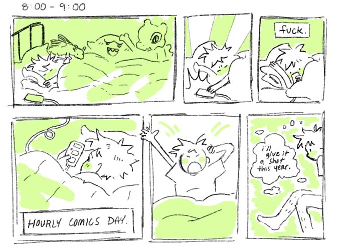 good morning #hourlycomicsday 