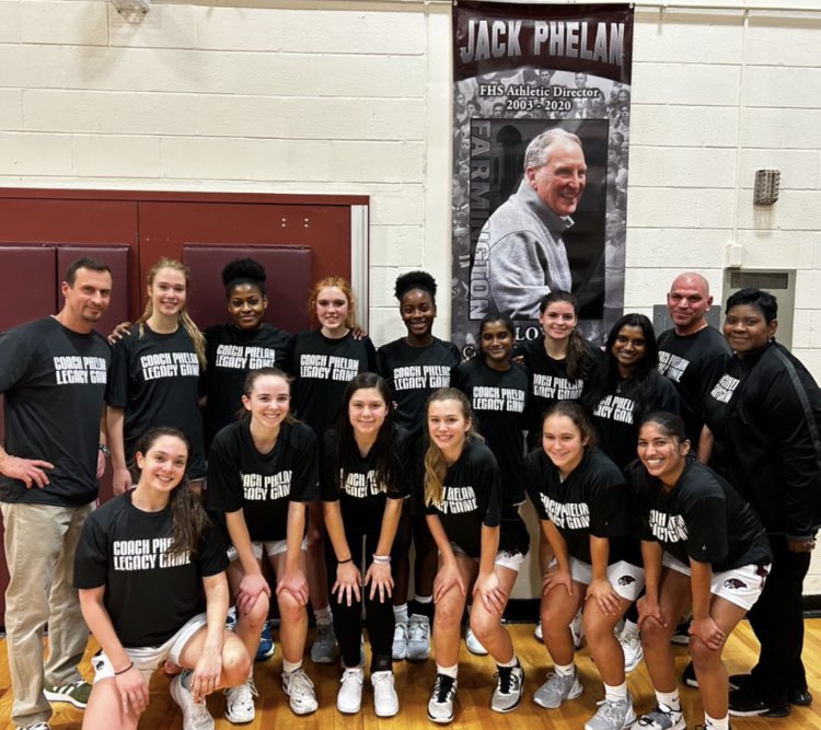 The River Hawks beat NWC in a tight game last night 49-45 in the first ever Coach Phelan Legacy Game. They are back in action today as they host  Ridgefield! Come out this evening to support the girls!  JP🤍