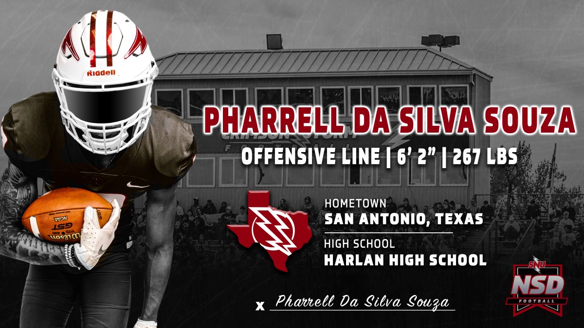 SNUFootball's tweet photo. Another big man for the wall, welcome @Pharrell6504 to Bethany!

#BoltsUp⚡️
#NSD23 https://t.co/gwD3UrVqPW